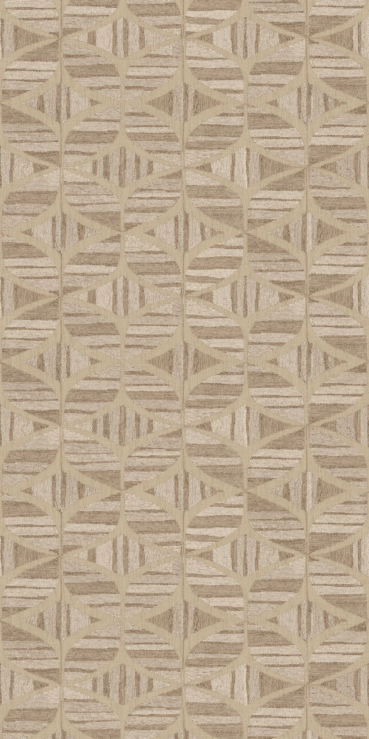 Casamance behang Broderies Filandra 76982446 naturel (staal)