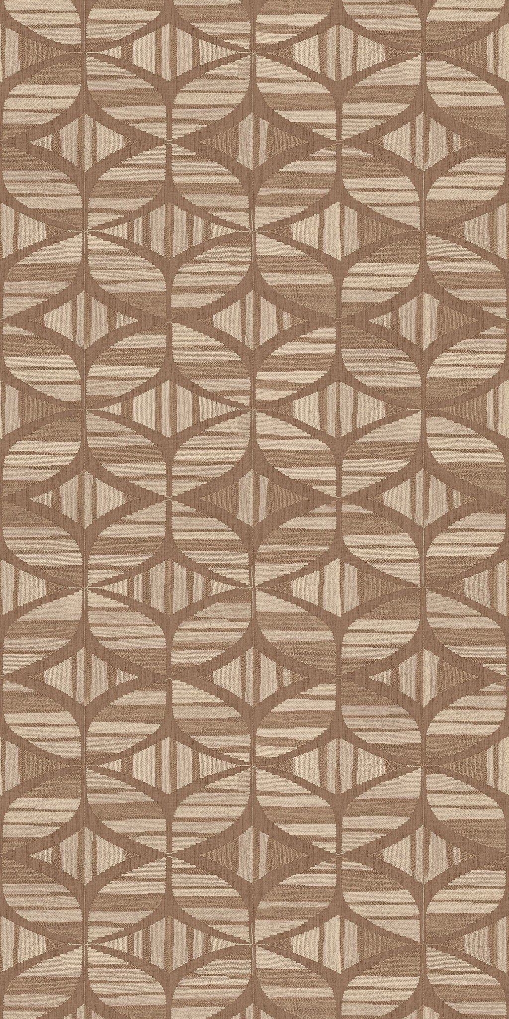 Casamance behang Broderies Filandra 76982548 mocha