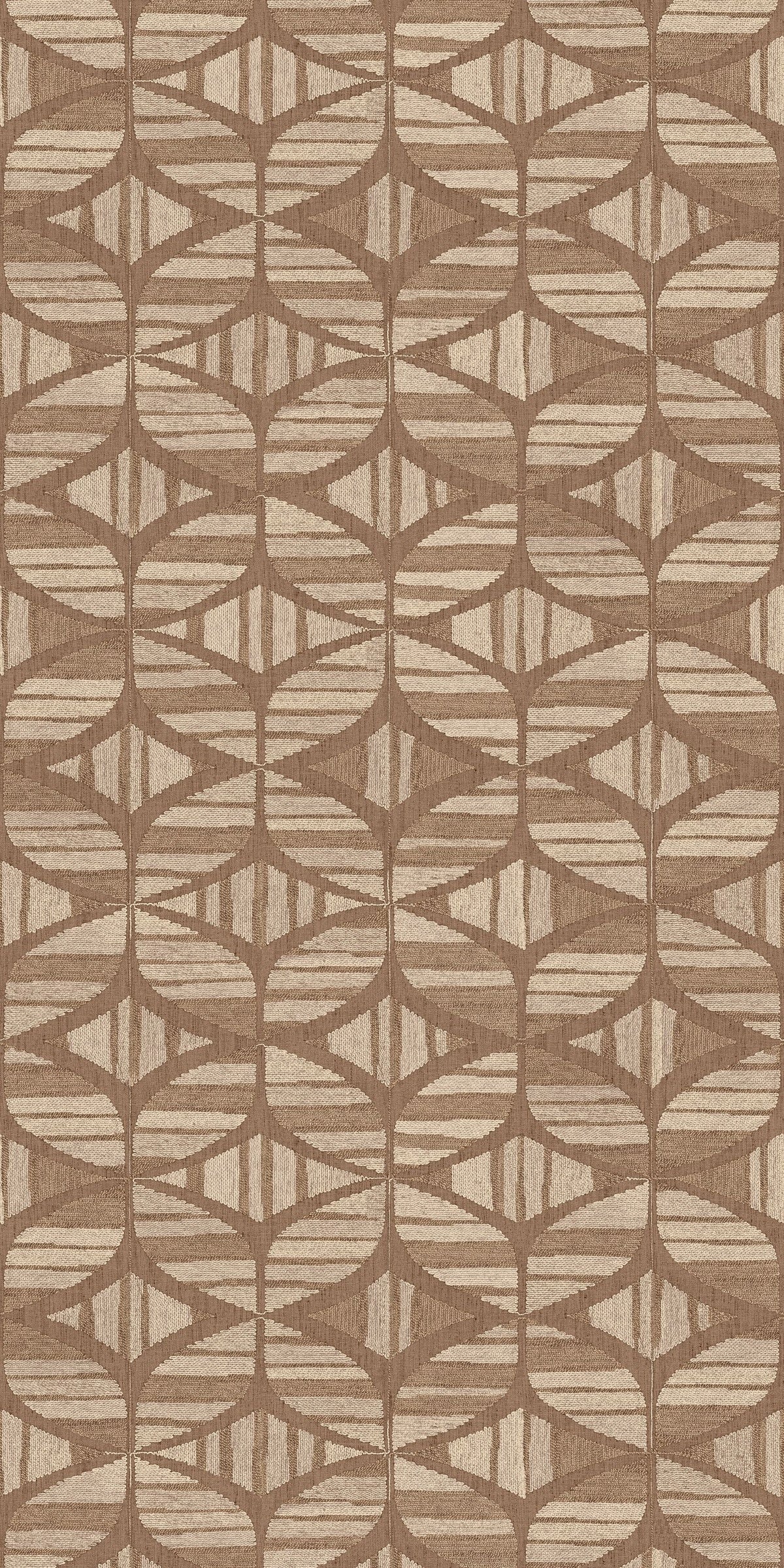 Casamance behang Broderies Filandra 76982548 mocha
