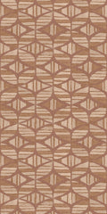Casamance behang Broderies Filandra 76982752 bois de rose (staal)