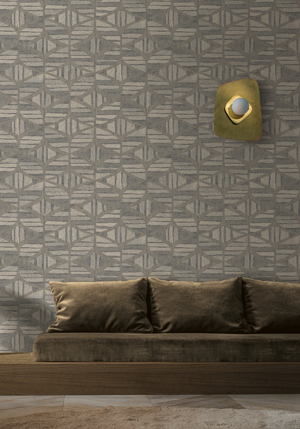 Casamance behang Broderies Filandra 76982854 in interieur