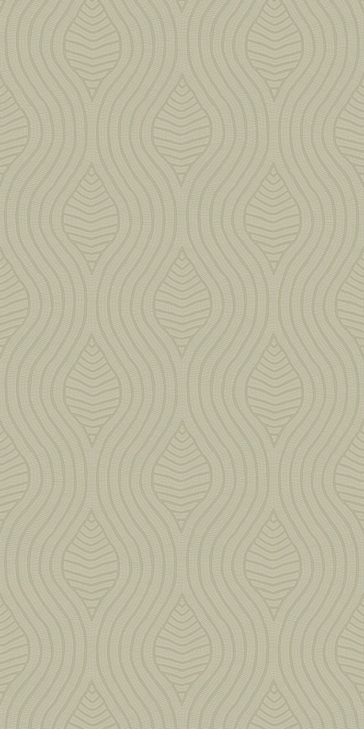Casamance behang Broderies Brodelia 76993160 opaline (staal)