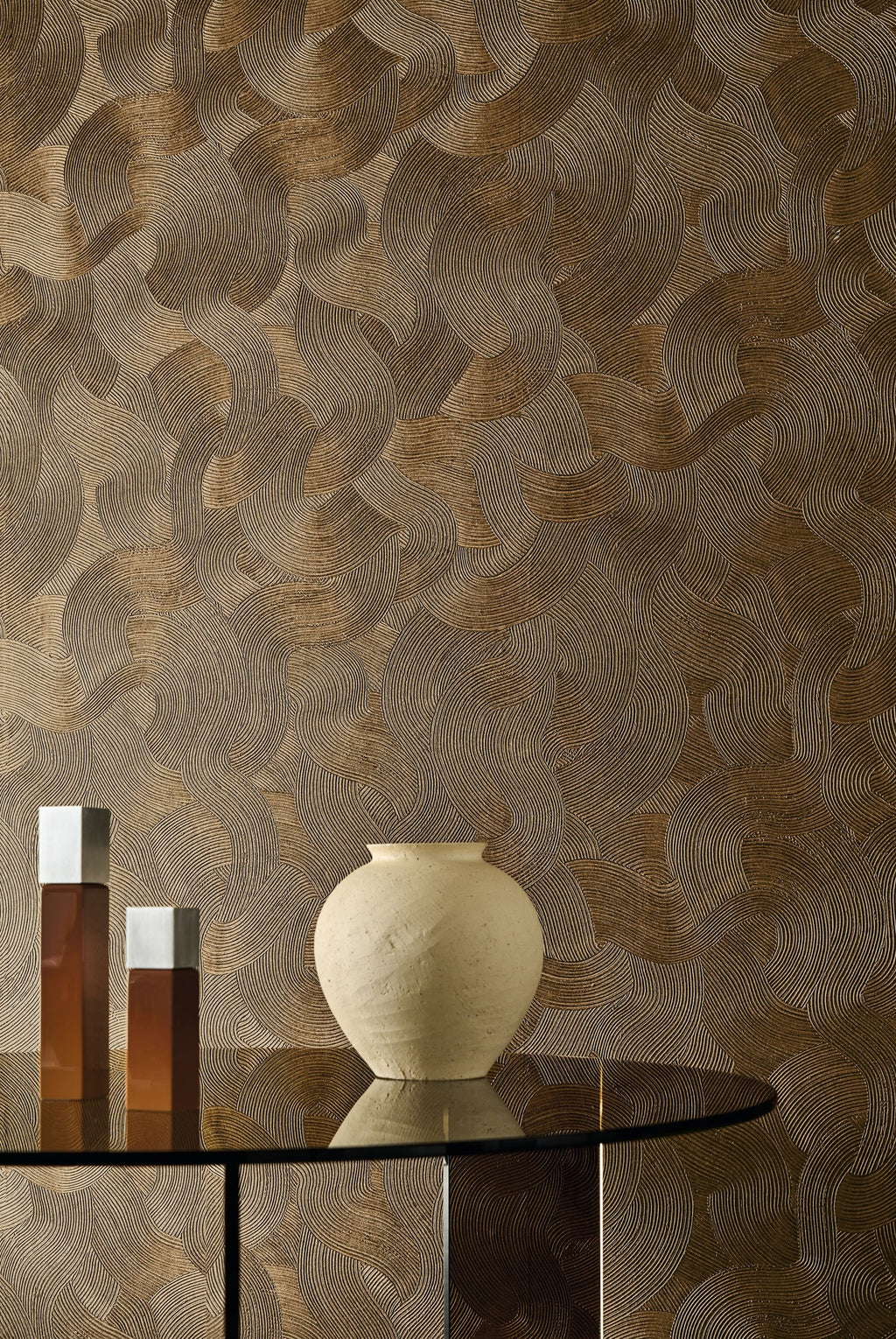 Casamance behang Ecrin Gemmae 77002650 detail