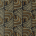 Casamance behang Mimbeau Piquey 77020301 noir mordoré (staal)