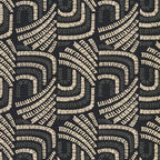 Casamance behang Mimbeau Piquey 77020423 noir taupe