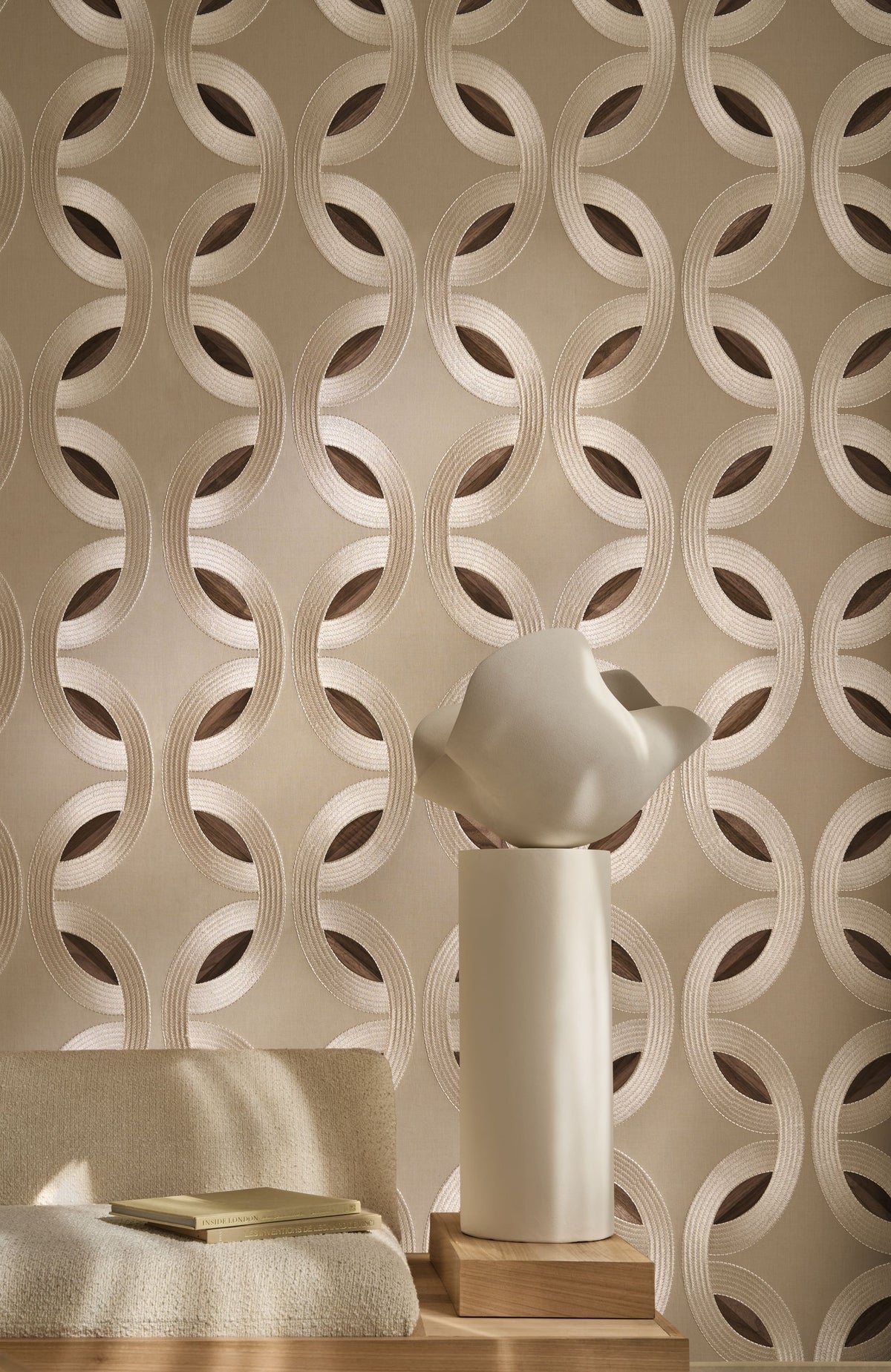 Casamance behang Mimbeau 77380199 detail