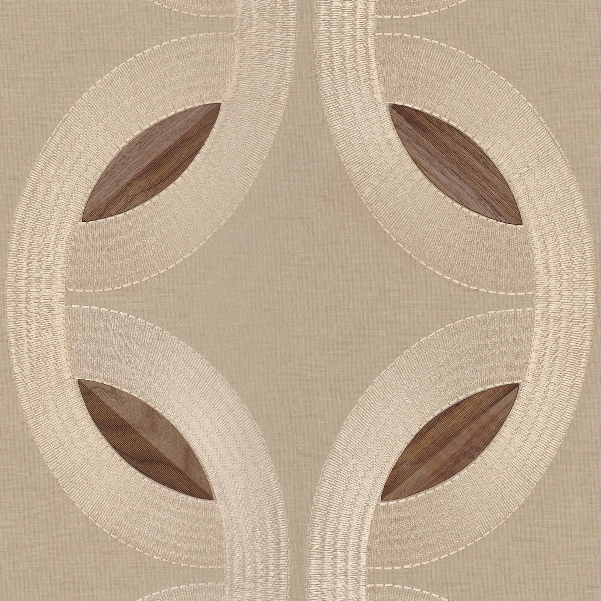 Casamance behang Mimbeau 77380199 beige taupe (staal)
