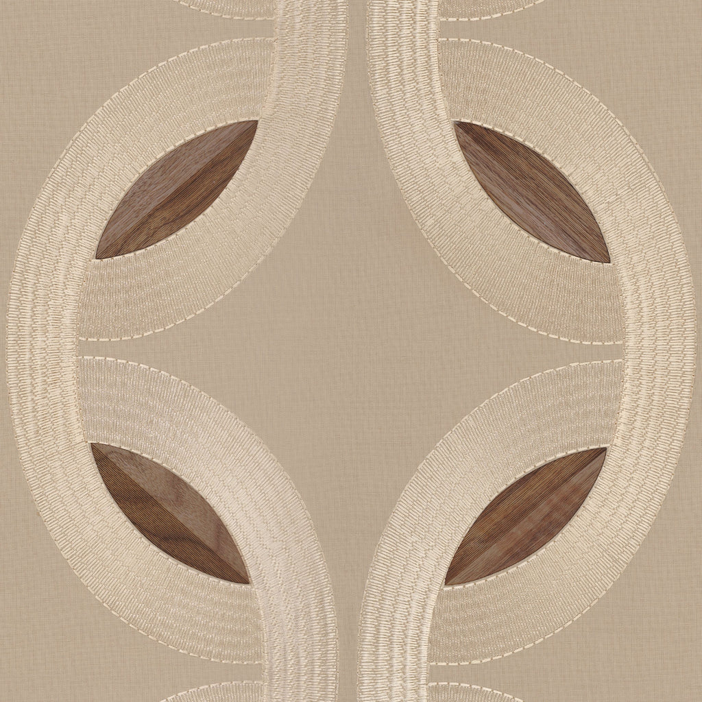 Casamance behang Mimbeau 77380199 beige taupe