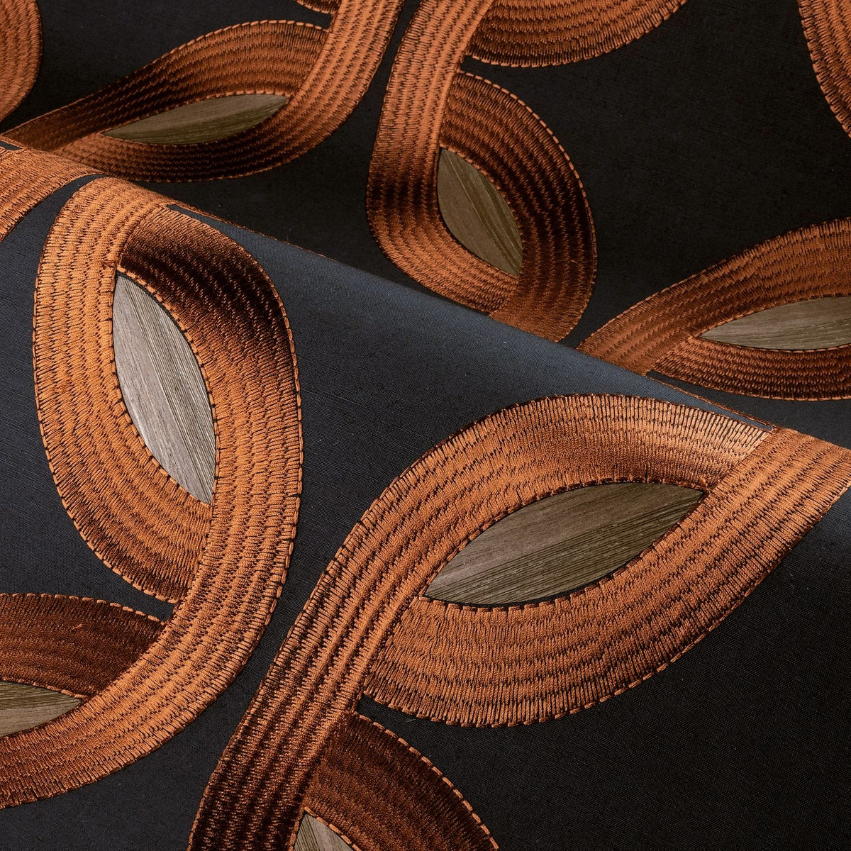 Casamance behang Mimbeau 77380377 detail