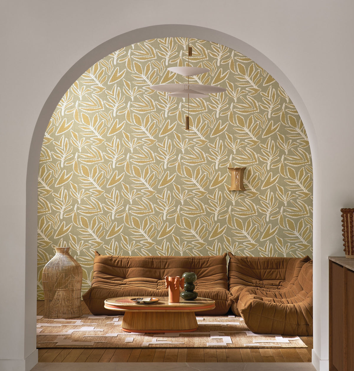 Casamance behang Lanzea 77640202 in interieur