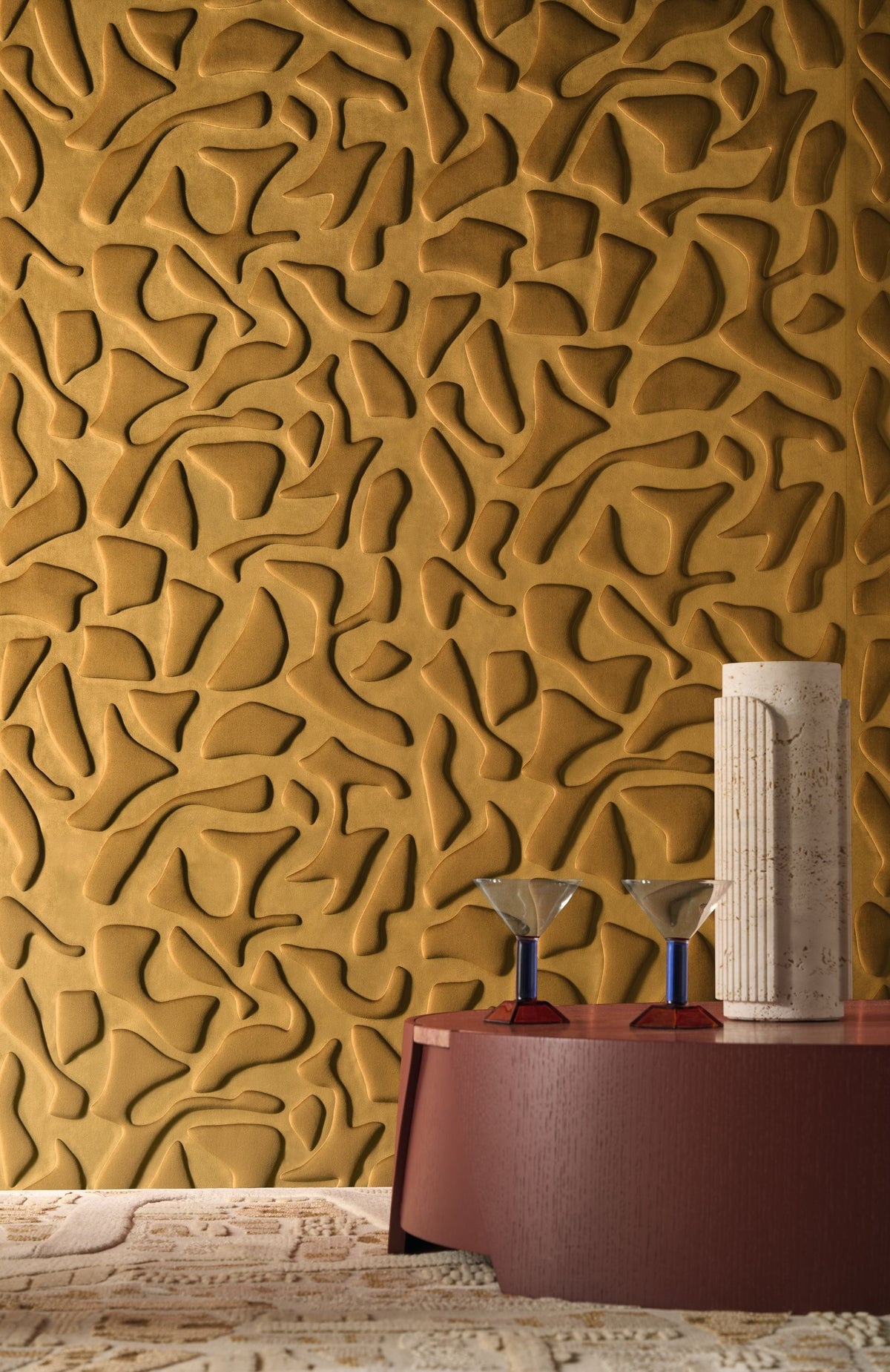 Casamance behang Erosion 77670101 in interieur