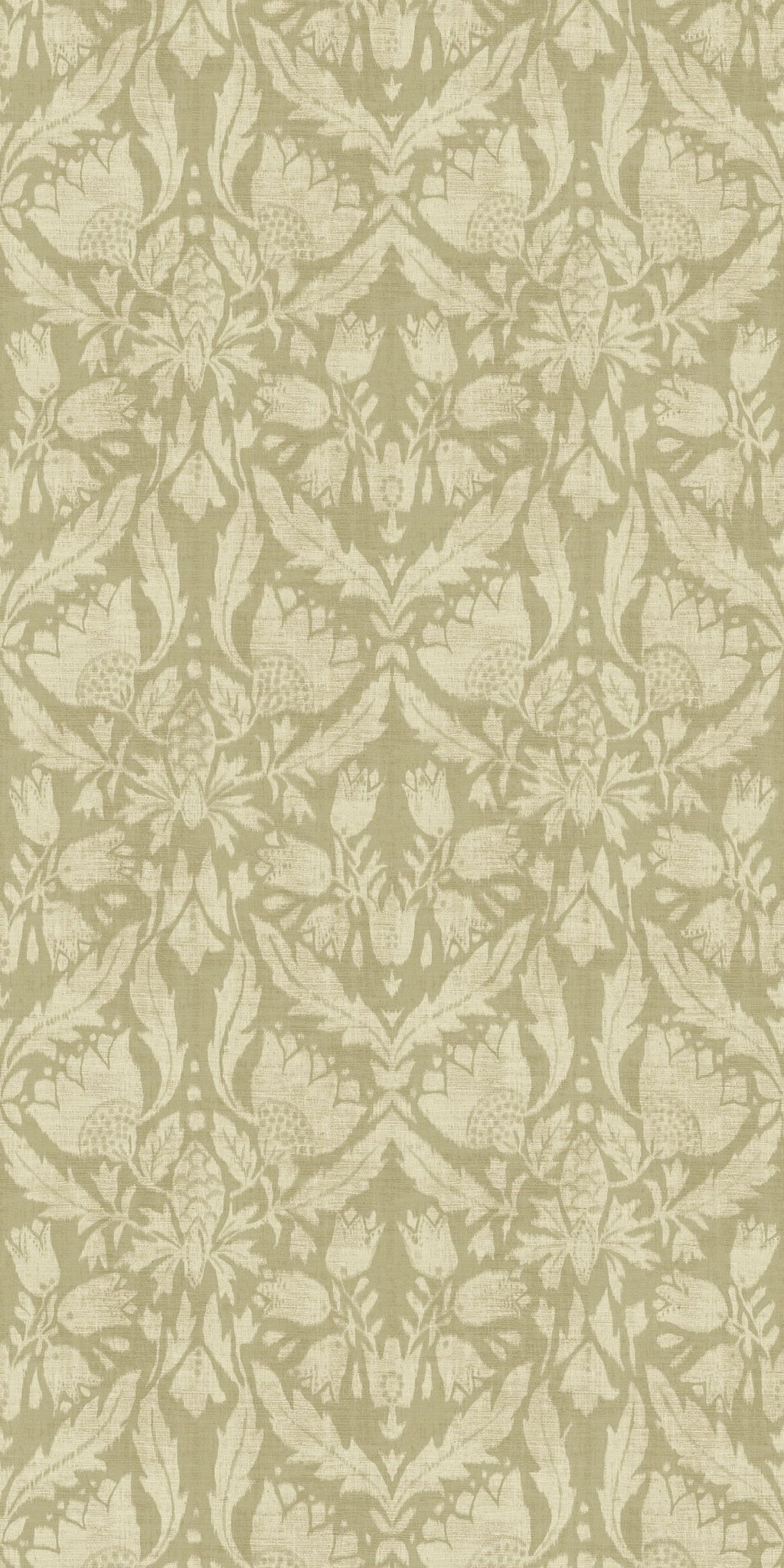 Casamance behang Le Velours 3 Neria 77870202 vert amande