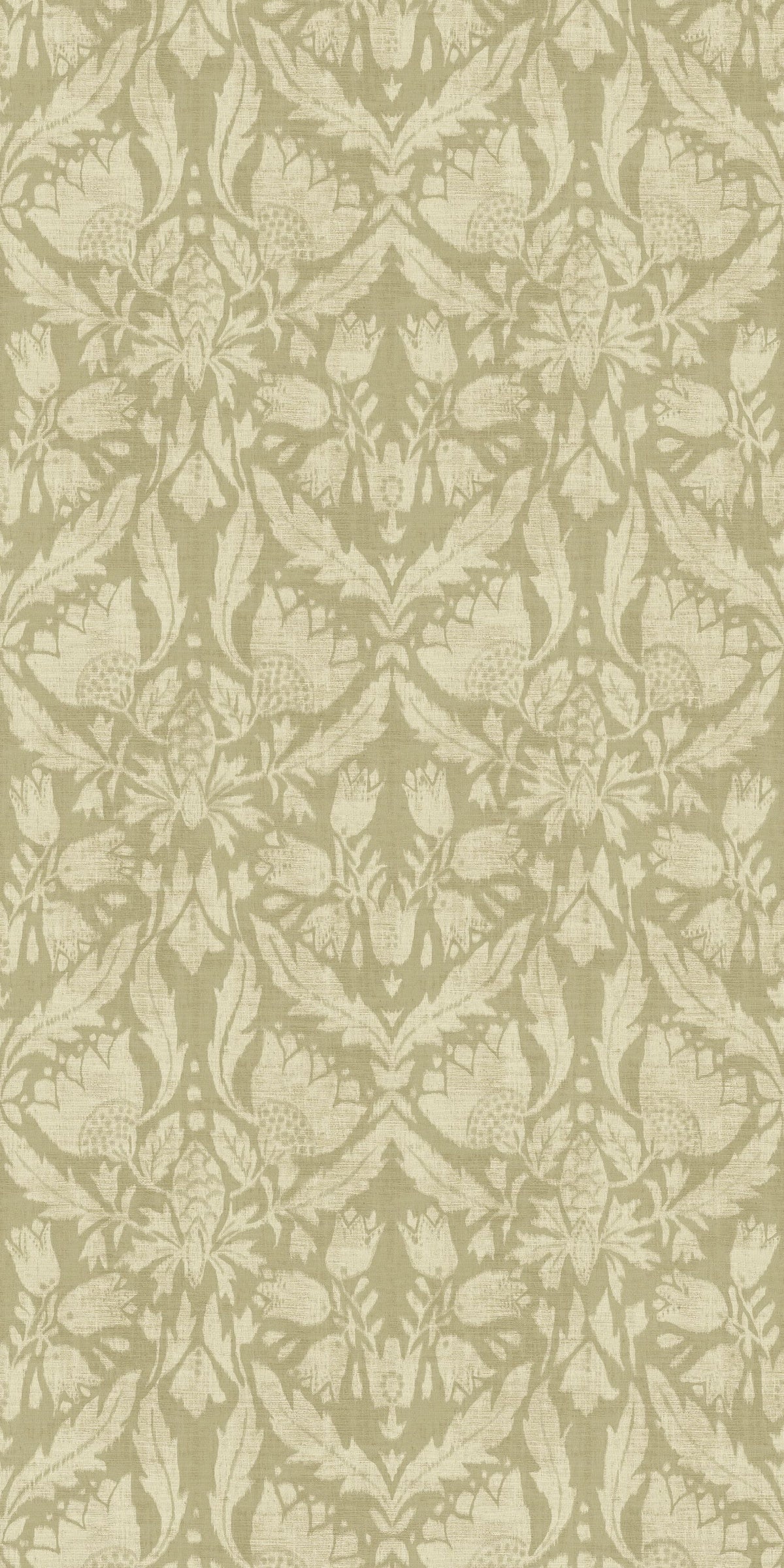 Casamance behang Le Velours 3 Neria 77870202 vert amande