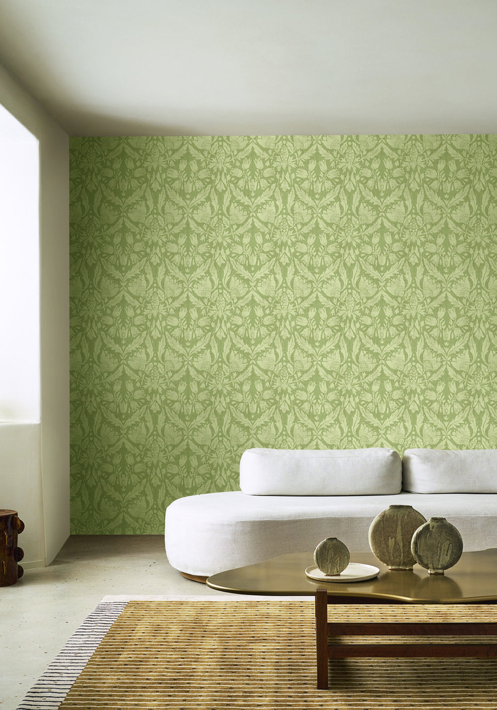 Casamance behang Le Velours 3 Neria 77870202 in interieur