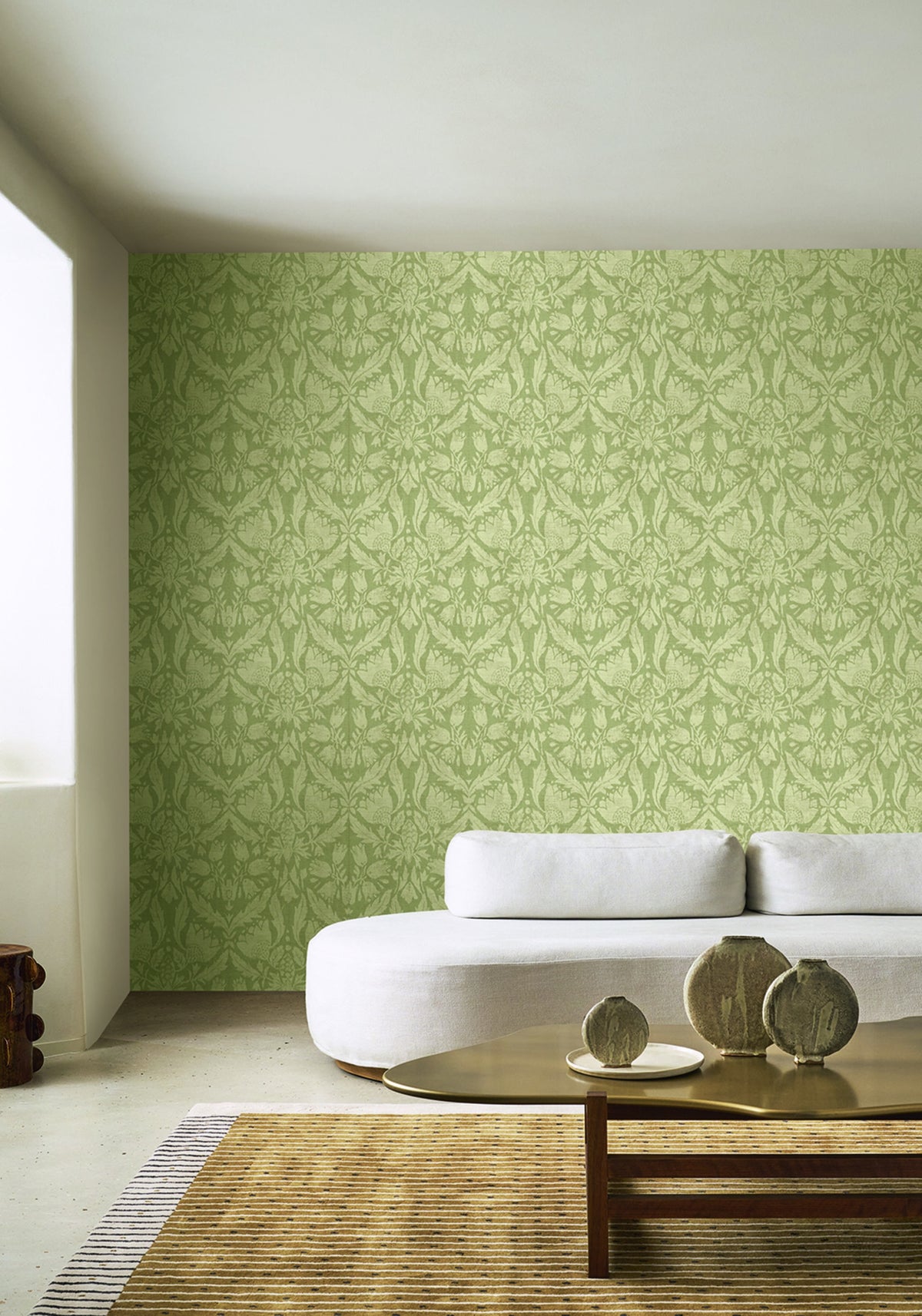 Casamance behang Le Velours 3 Neria 77870202 in interieur