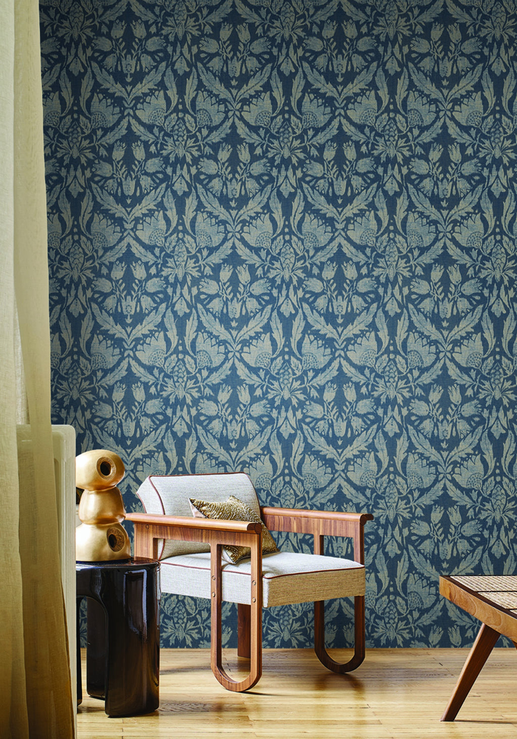 Casamance behang Le Velours 3 Neria 77870304 in interieur