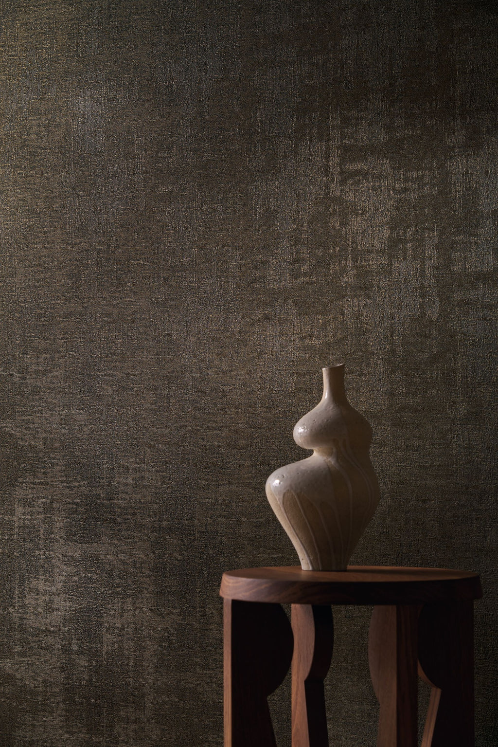 Casamance behang Le Velours 3 Irisor 77930712 detail
