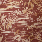 Casamance behang Midori 78040323 grenat terracota