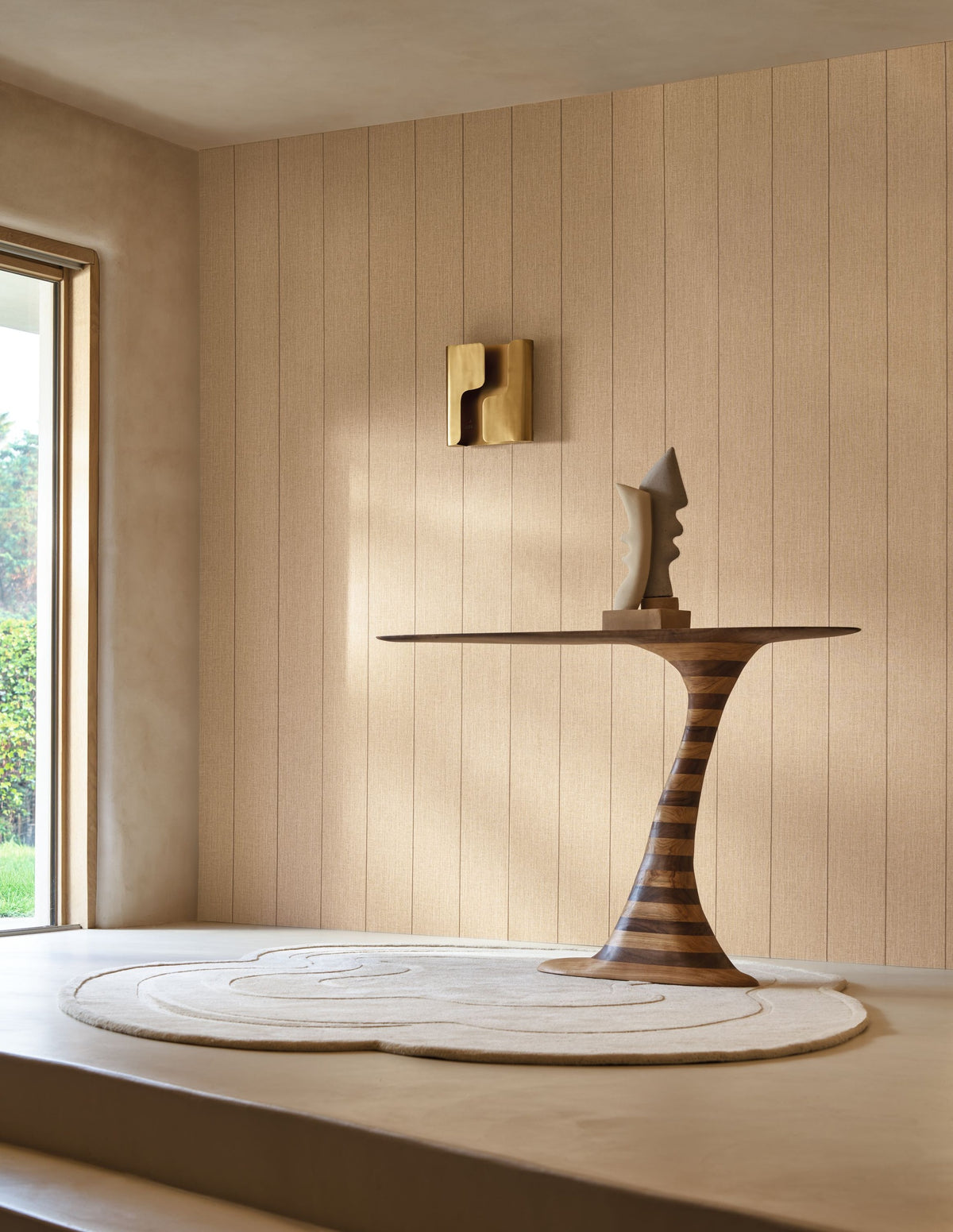 Casamance behang Edition Rayures Scaletta 78082246 in interieur