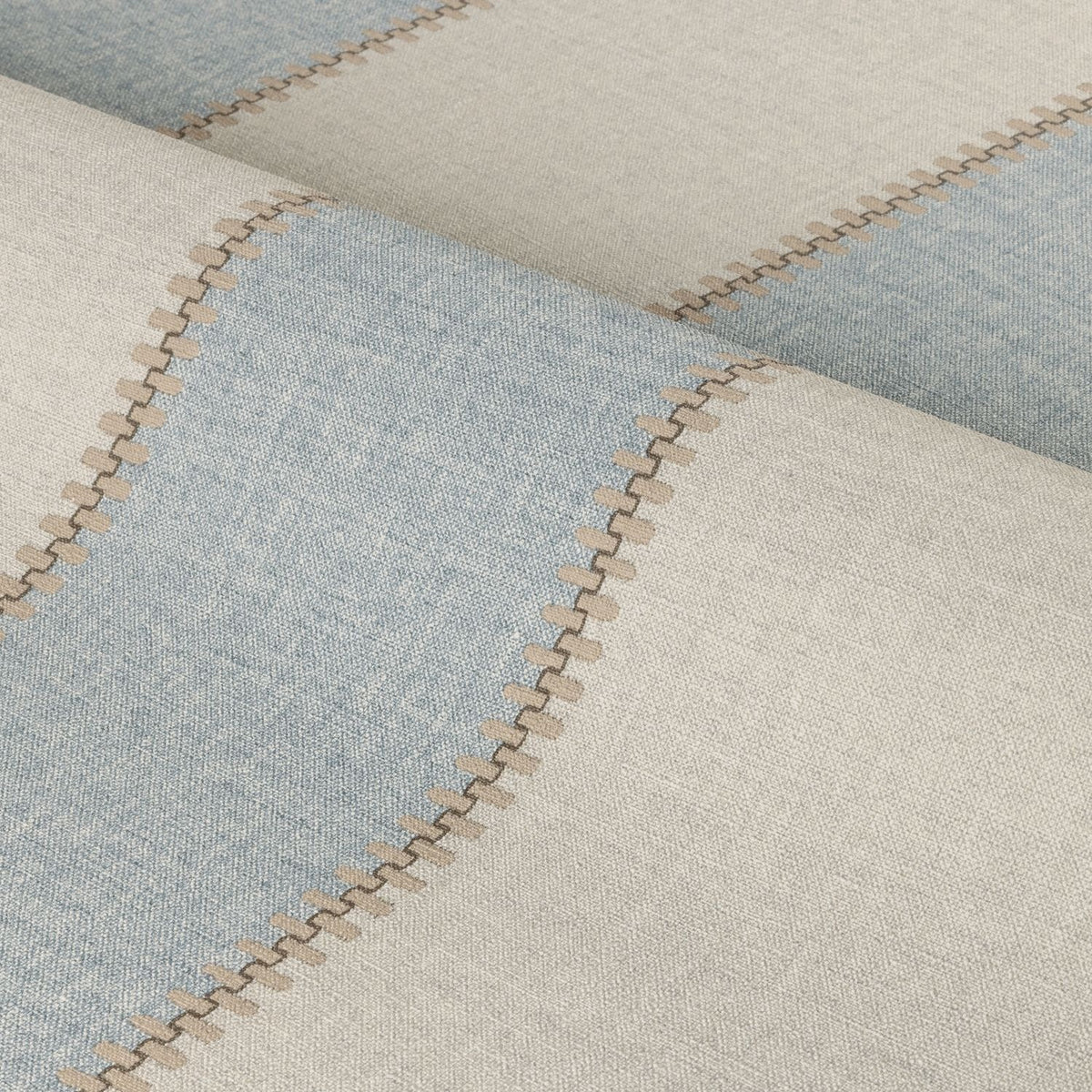 Casamance behang Edition Rayures Azur 78092548 detail