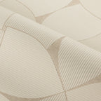 Casamance behang Striato Sienna 78130304 detail