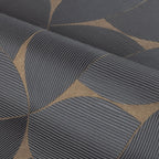 Casamance behang Striato Sienna 78130610 detail