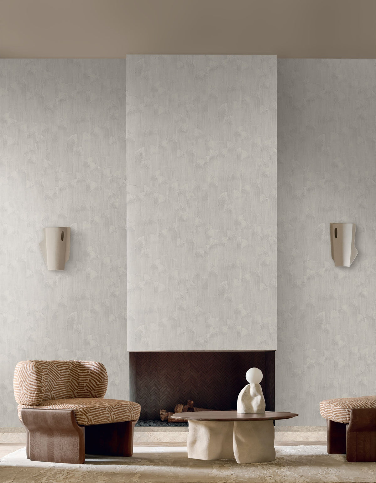 Casamance behang Striato Intonaco 78141018 in interieur