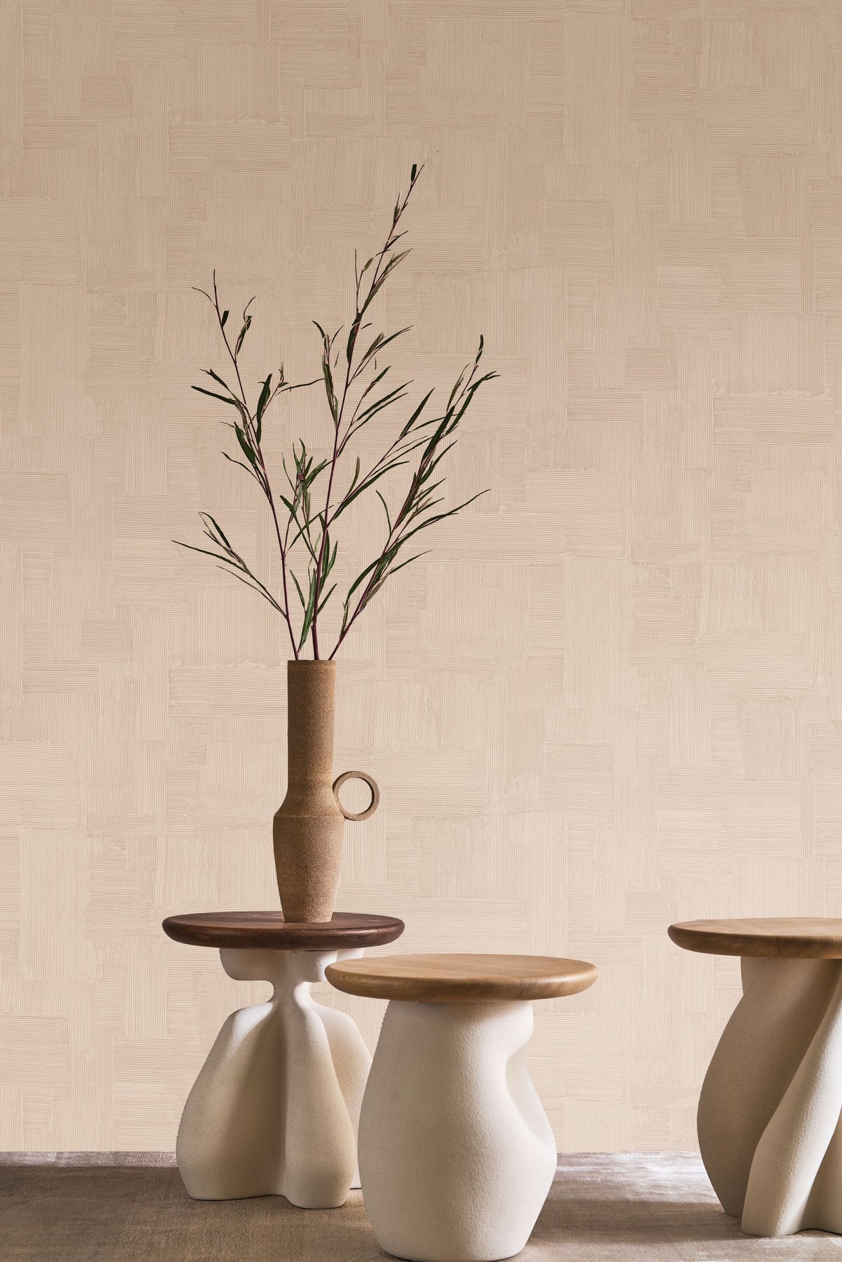 Casamance behang Striato Pienza 78151630 in interieur