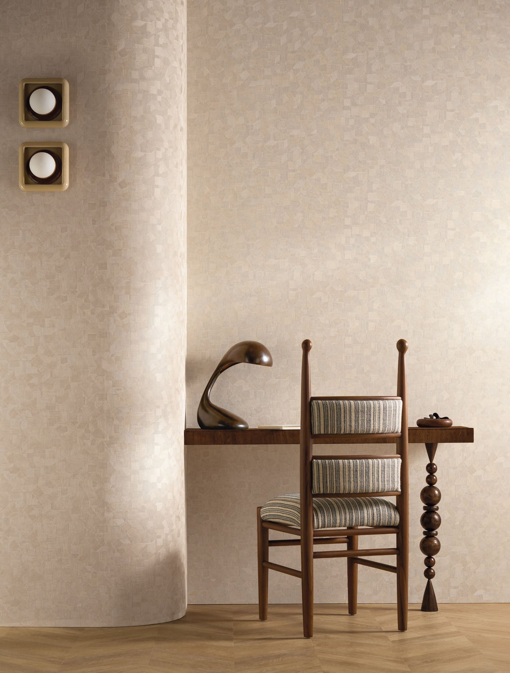 Casamance behang Striato Volterra 78172956 in interieur