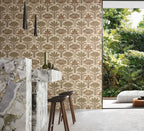 Casamance behang Racines Dattara 78180100 in interieur