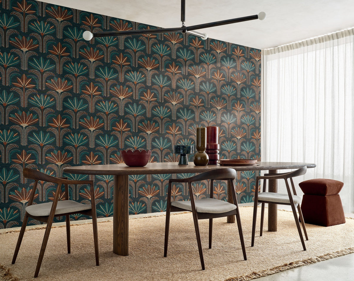 Casamance behang Racines Dattara 78180304 in interieur