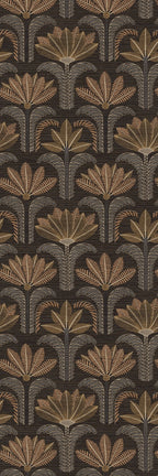 Casamance behang Racines Dattara 78180406 ébène mordoré