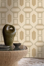 Casamance behang Racines 78190508 detail