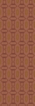 Casamance behang Racines 78190712 terracotta ocre