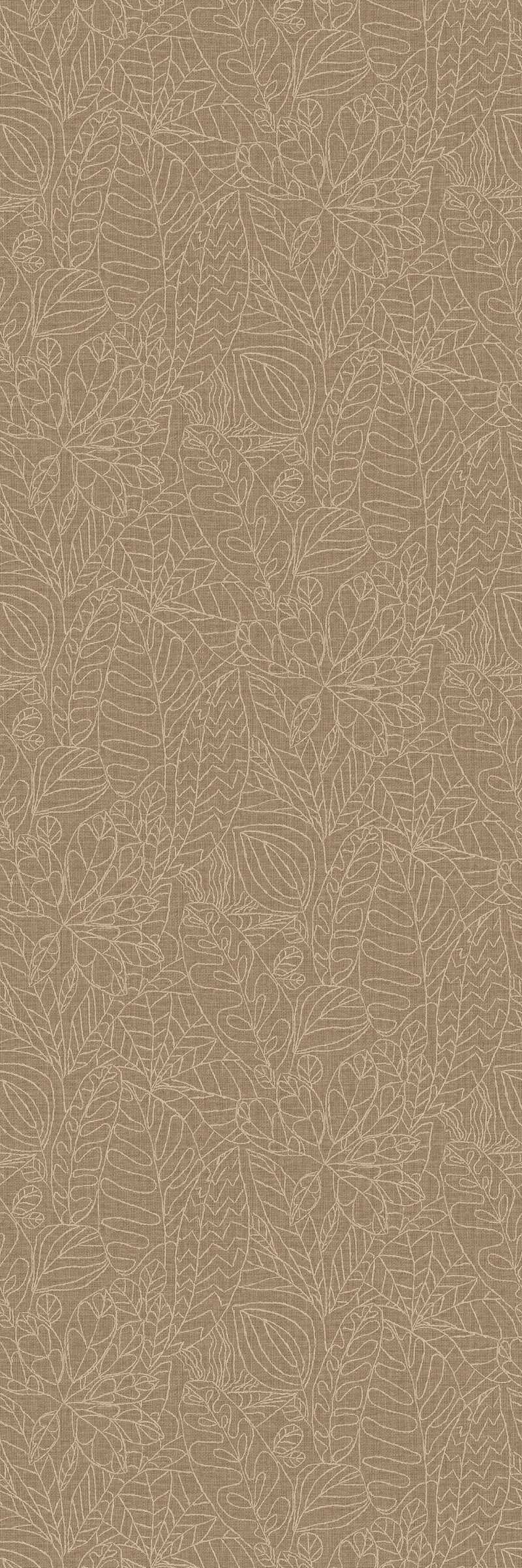 Casamance behang Racines Argania 78201120 latte (staal)