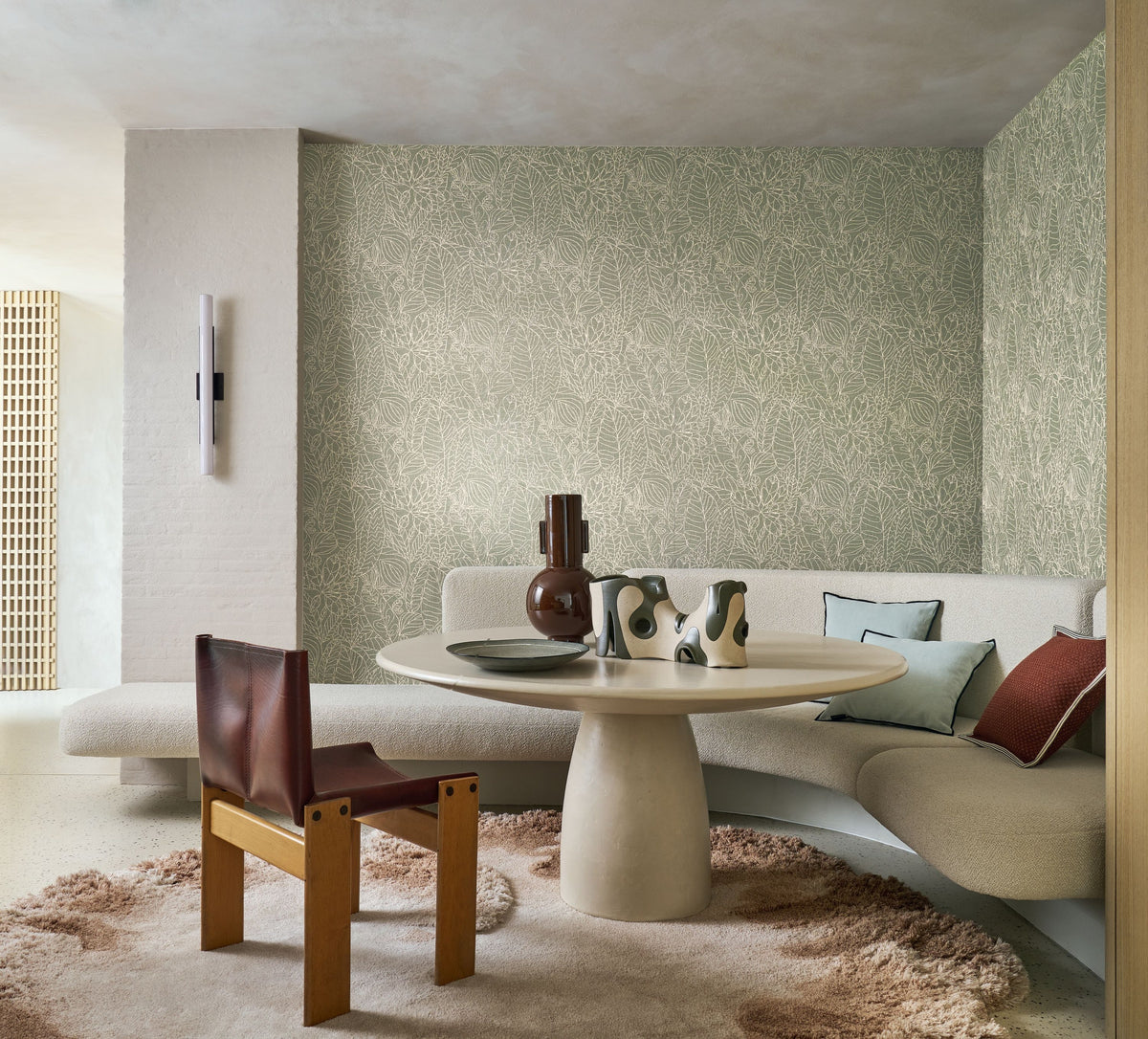 Casamance behang Racines Argania 78201222 in interieur