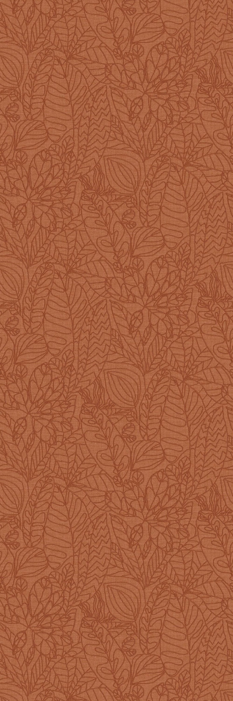 Casamance behang Racines Argania 78201324 orange brûlé (staal)