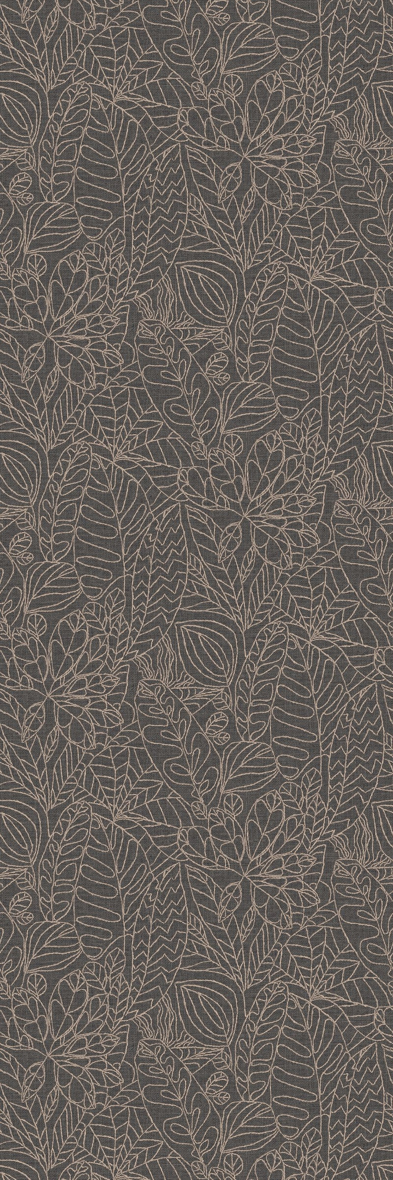 Casamance behang Racines Argania 78201426 anthracite