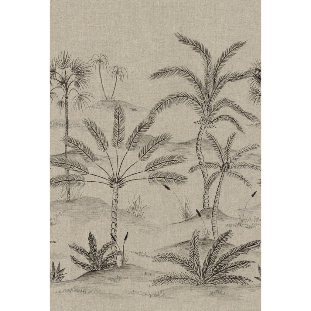 Casamance fotobehang Racines Skoura 78223874 lin noir