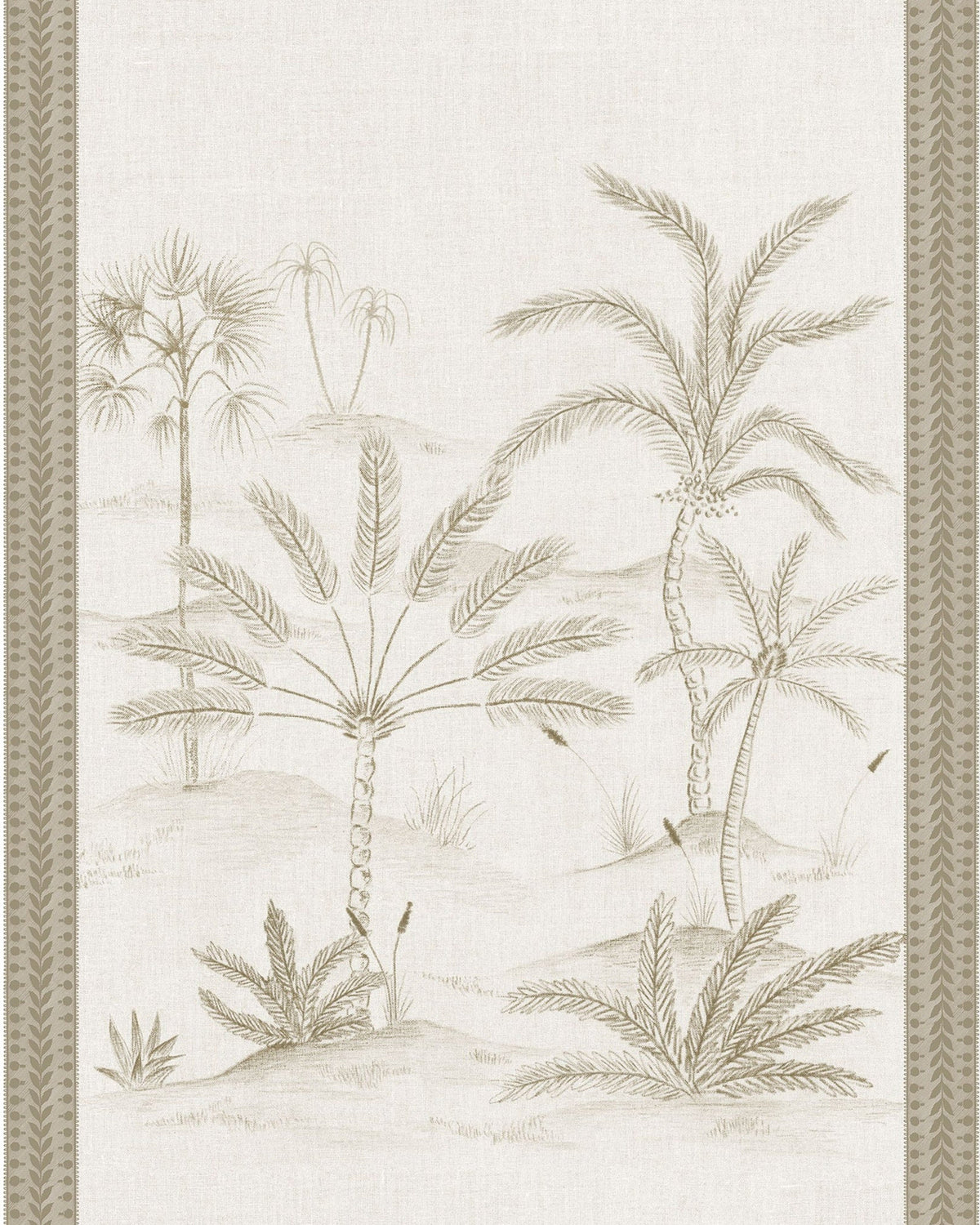 Casamance fotobehang Racines Skoura Encadré 78243976 ivoire sable, uitsnede