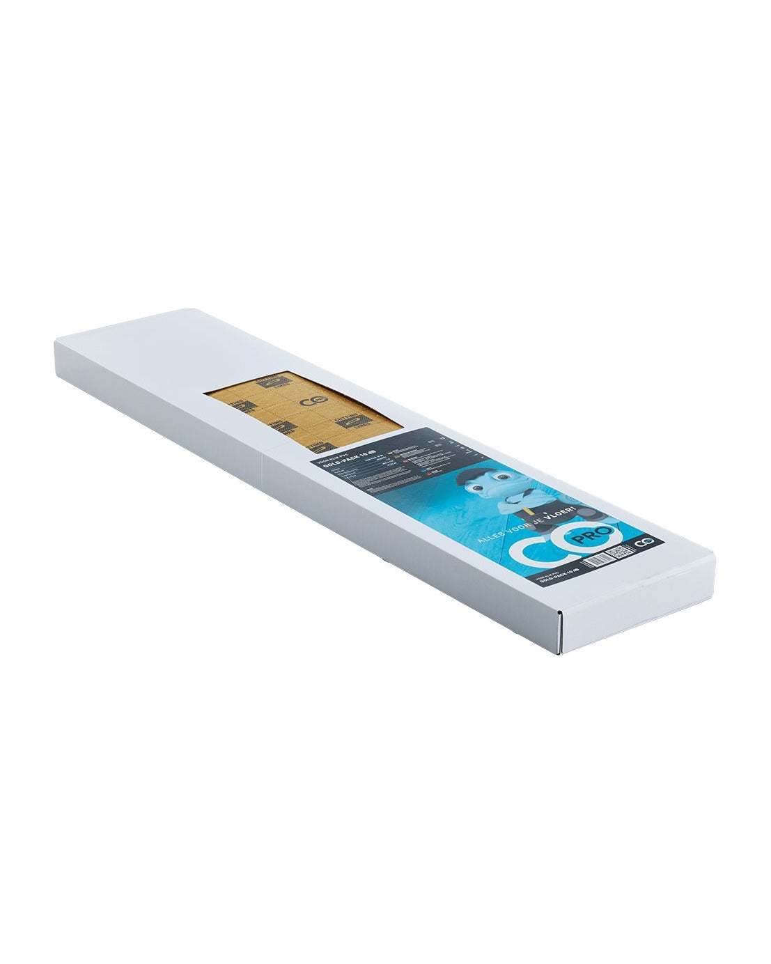 Co-Pro Gold-pack ondervloer 1,5 mm - 10dB - Voor egale ondergrond - productfoto
