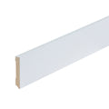 Co-Pro HDF Plint Amsterdam Wit Gegrond - 7 x 1,2 cm - productfoto