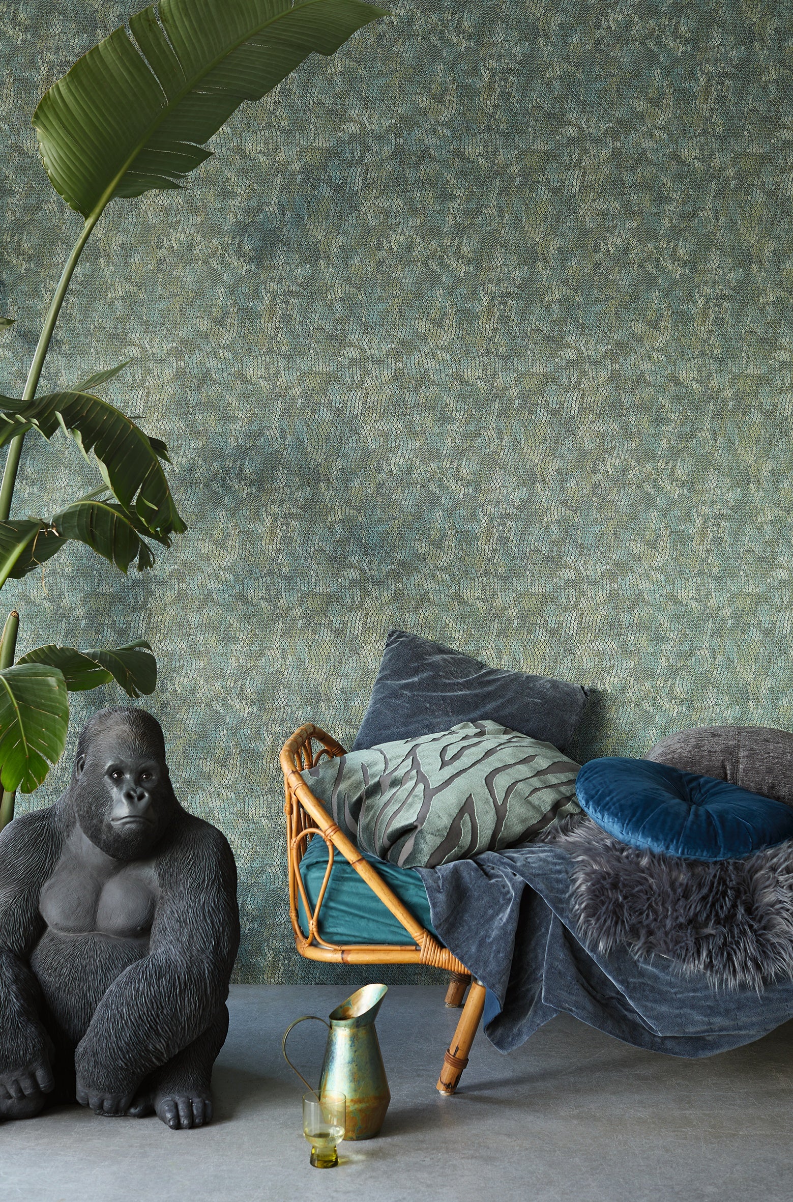 Eijffinger behang Skin 300522 in interieur