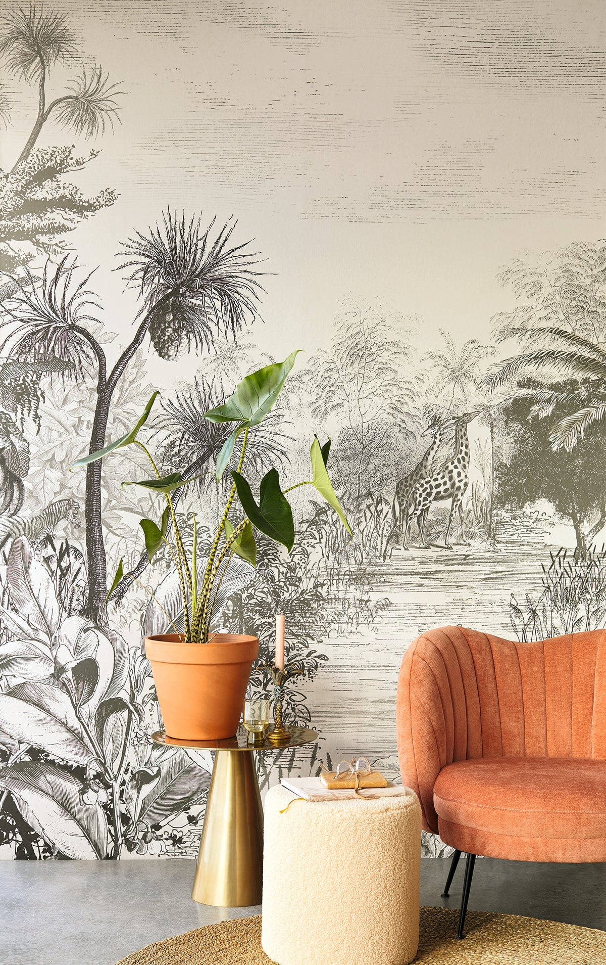 Eijffinger behang Skin 300621 in interieur