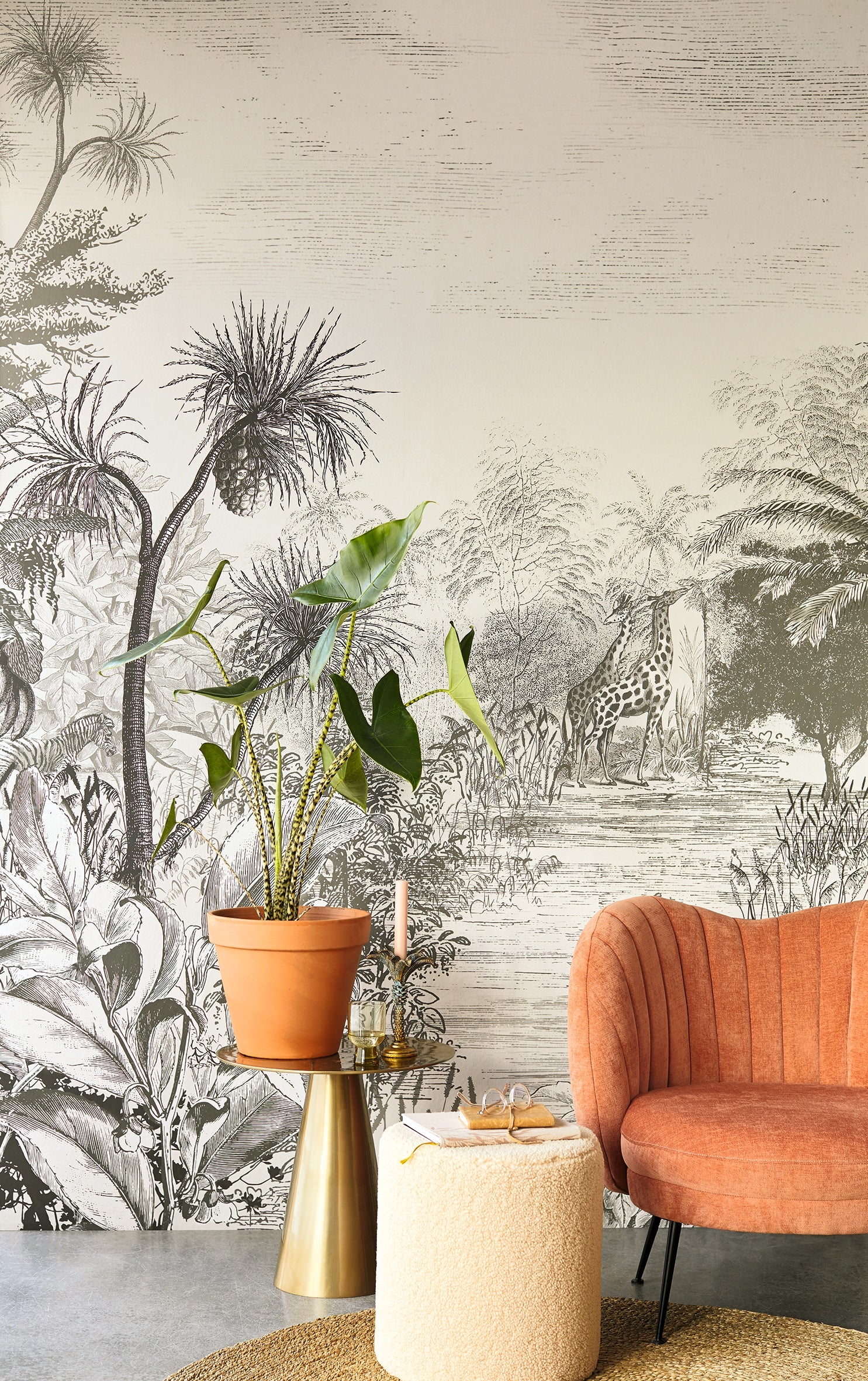Eijffinger behang Skin 300621 in interieur