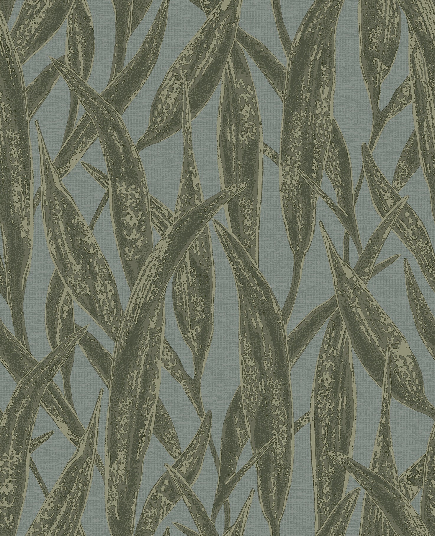 Eijffinger behang Waterfront 300804 fields of gold steel blue