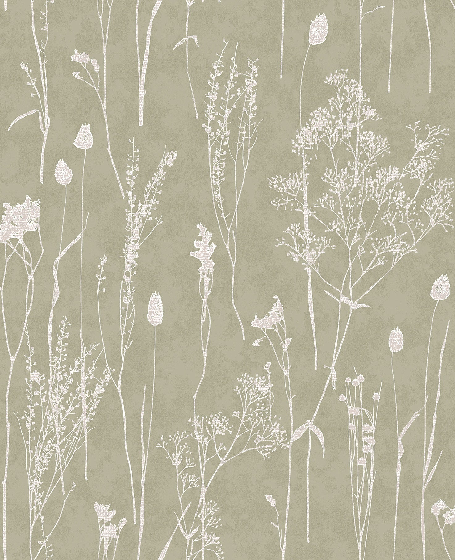 Eijffinger behang Waterfront 300811 dried florals sage