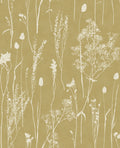 Eijffinger behang Waterfront 300812 dried florals musterd