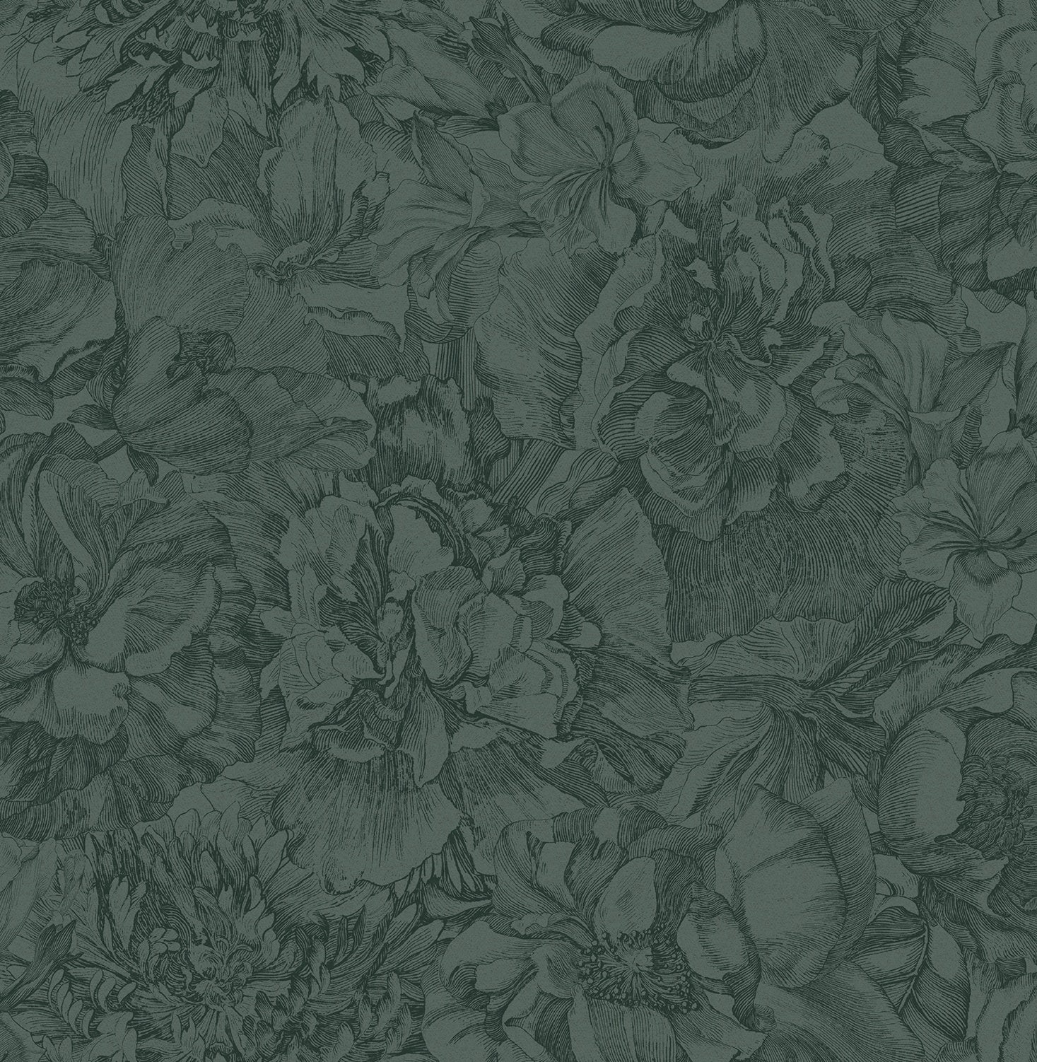 Eijffinger behang Museum 307345 antique green