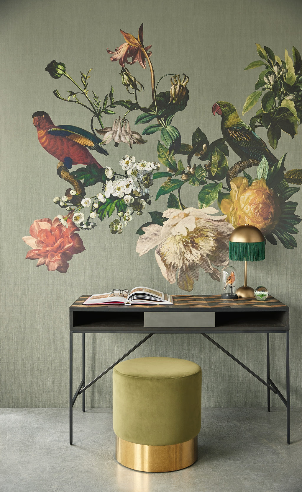Eijffinger behang Museum 307402 in interieur
